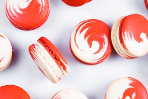 Strawberry Cheesecake Macarons